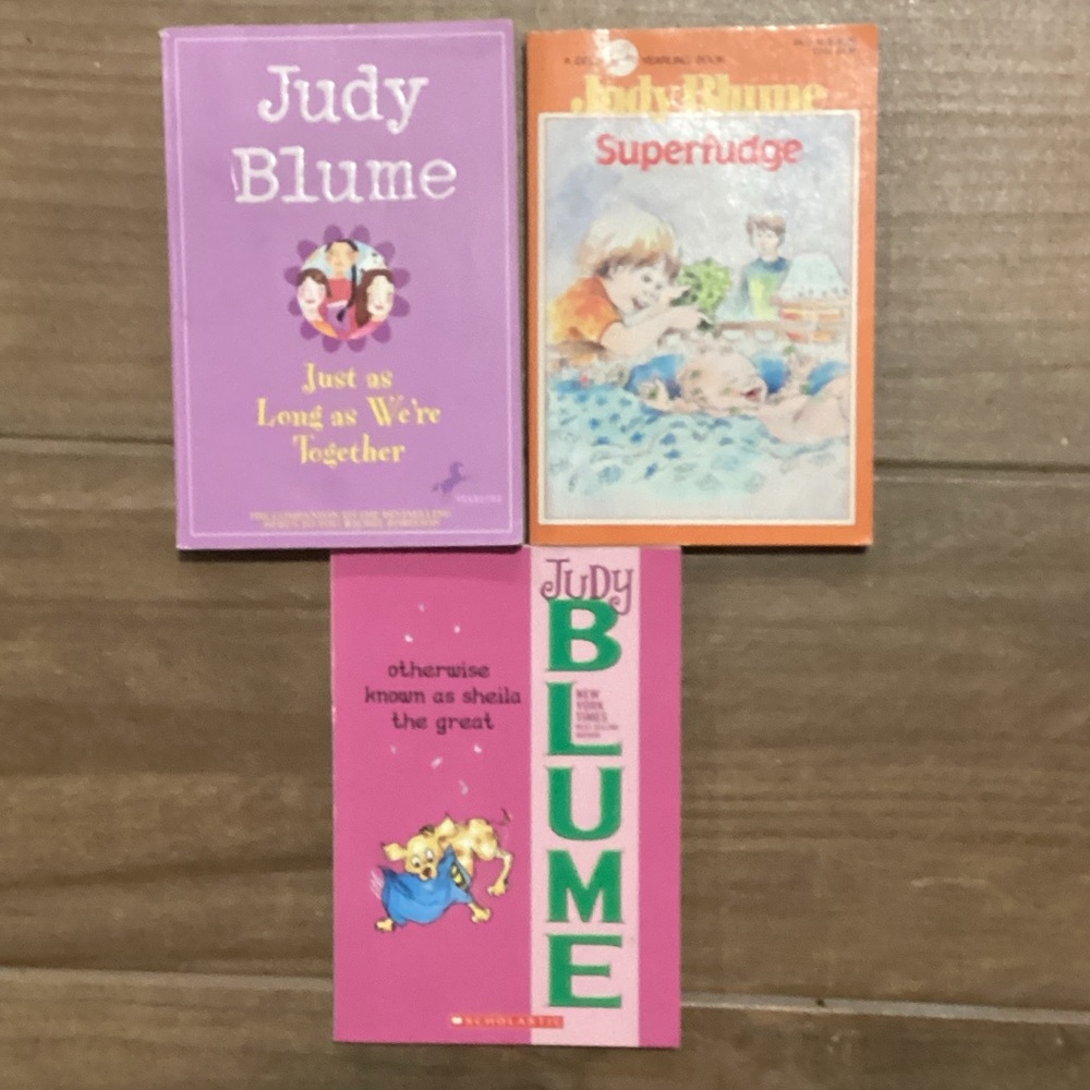 Judy Blume Book Set of 3